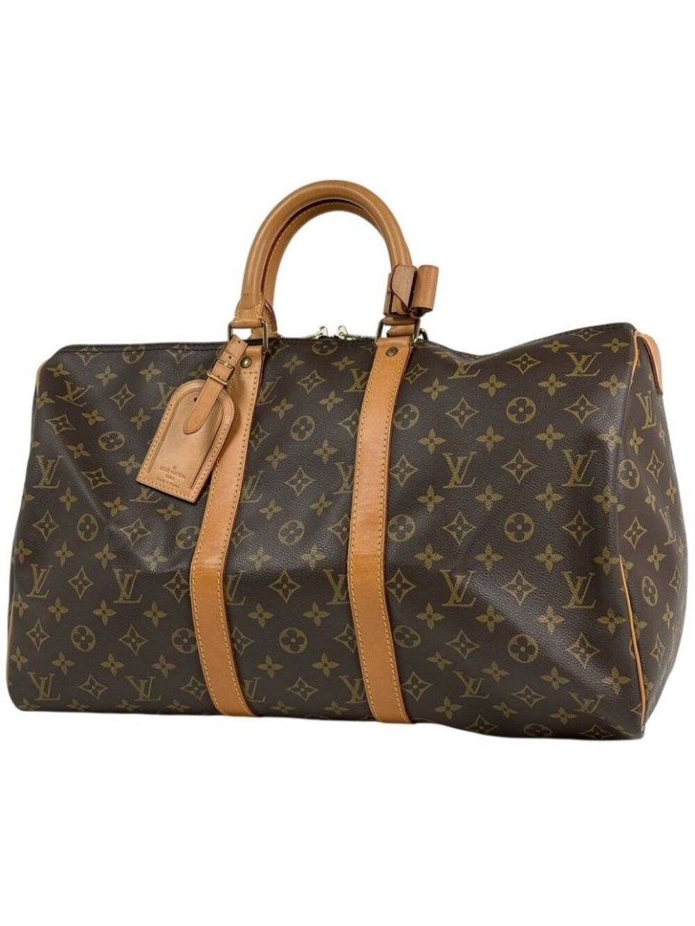 Louis Vuitton Keepall 45 Boston Bag Monogram Brown - Picture 1 of 9